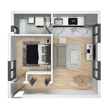 Cosy Flat By Les Maisons De Charloc Homes Boulogne-Billancourt